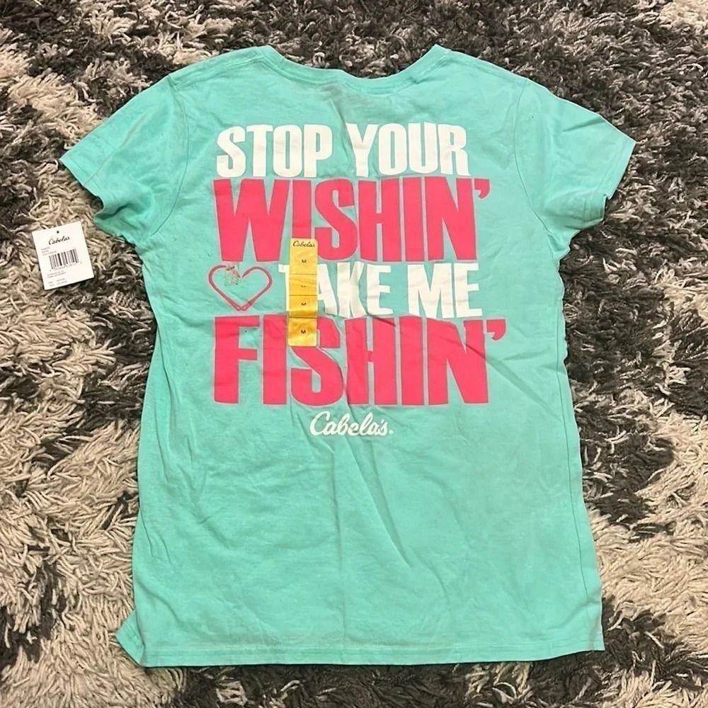 Blue Cabela's Tee